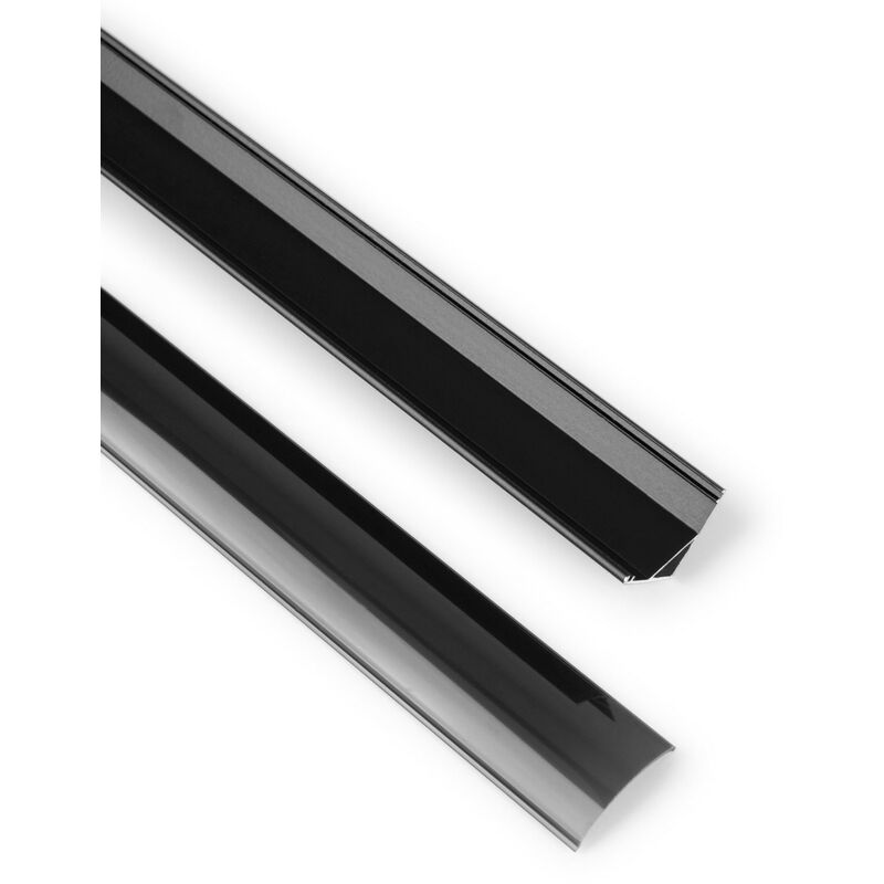 Profil d'escalier en aluminium 65X27.5mm - Eclairage d'escalier