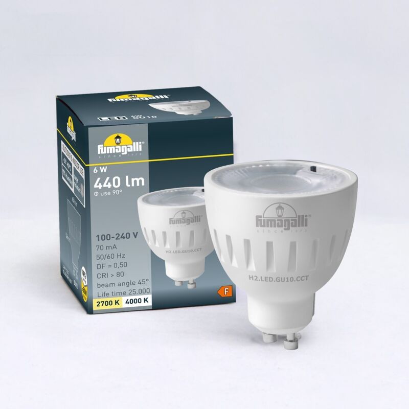 Ampoule led lumière blanche k4000 gu10 blanc froid 4,2w 345 lm