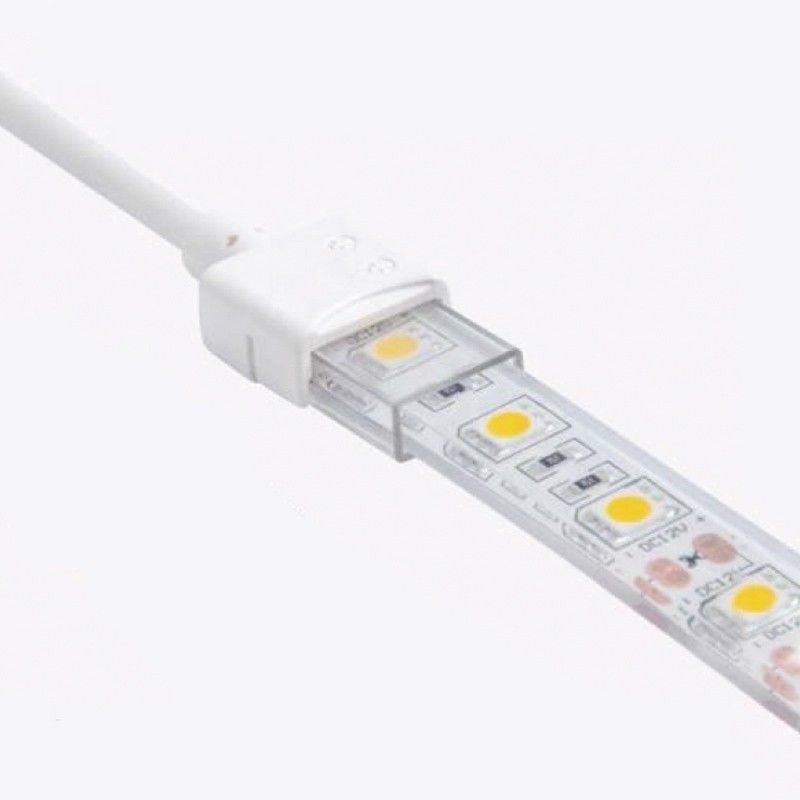 Connecteur étanche pour bandes LED monocolores à alimentation - IP66