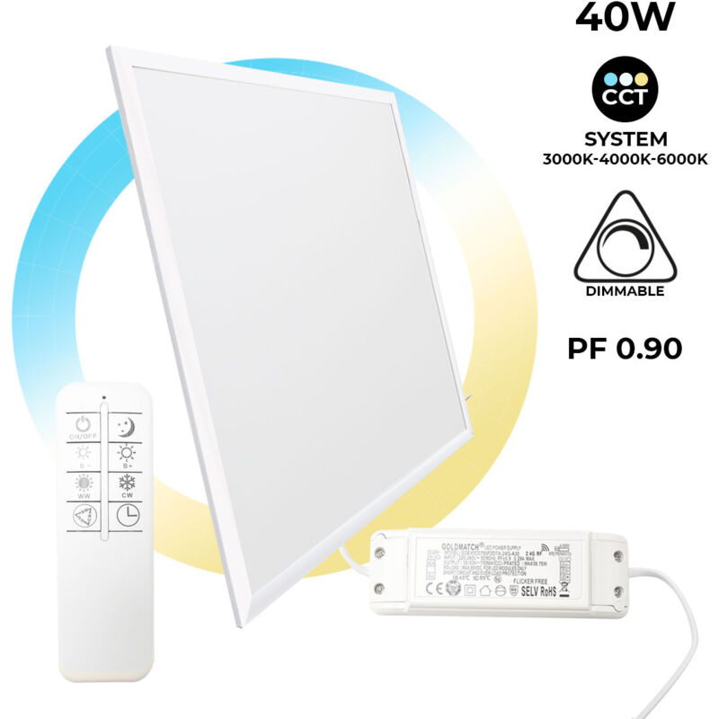 Acheter PANEL LED Philips 120x30 40W - Lumière Blanc Sélectionnable CCT