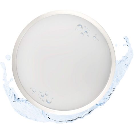Barcelona Led – Plafonnier LED étanche avec capteur de mouvement – Puissance réglable 12-16W – CCT lumière chaude/neutre/froide – IP65 extérieur (1/5)