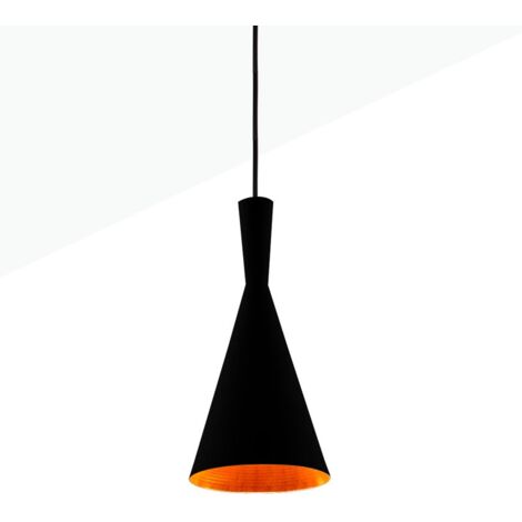 Suspension scandinave en métal "Solvang" - Noir
