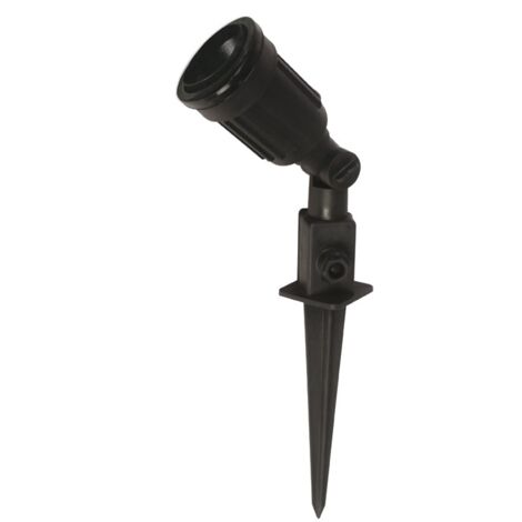 Barcelona Led – Spot de jardin sur piquet E27 étanche – Protection IP44 – Pour sols meubles – Compatible ampoules LED PAR30/PAR38