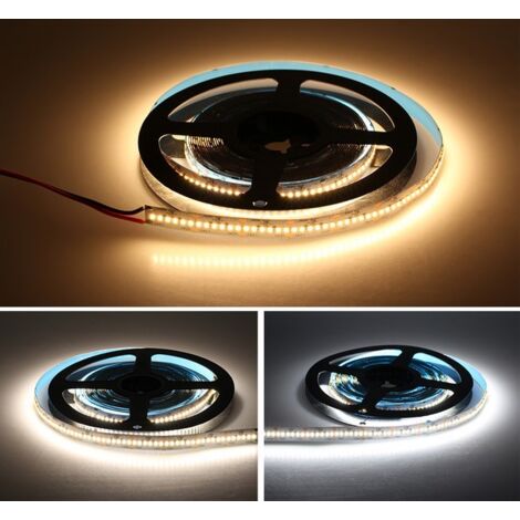 Ruban LED 24V DC 26W/m IRC90 monochrome IP20 Rouleau de 5 mètres