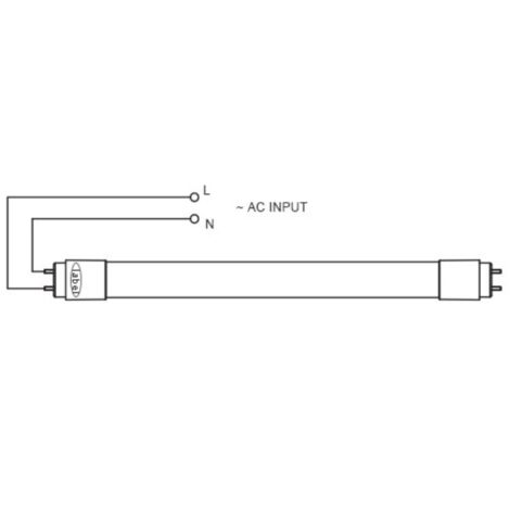 Tube LED T8 120cm - 18W - 140lm/W - Blanc Froid