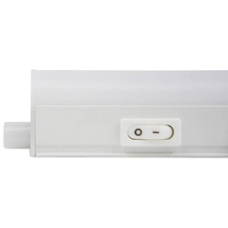 Réglette LED sous meuble cuisine T5 14W - 120cm - Connectable -