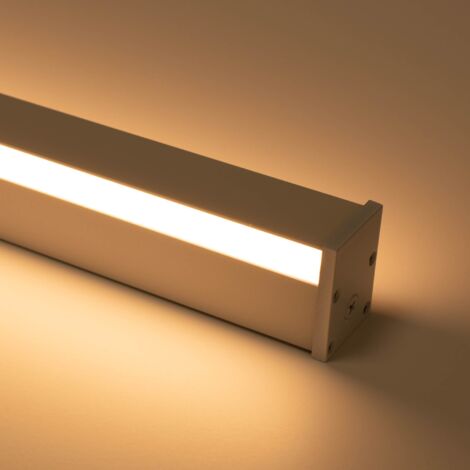 Applique murale linéaire LED intégrée - 22W - 100cm - IP20 - Blanc