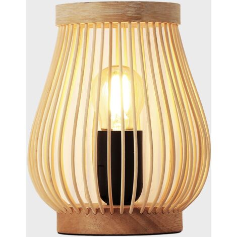 Lampe de table en bois "Oca" - E27