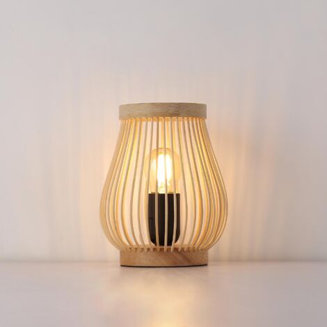 Lampe de table en bois "Oca" - E27