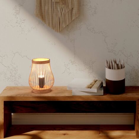 Lampe de table en bois "Oca" - E27