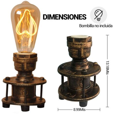 Lampe de table "Bronce" E27