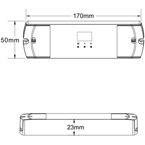 Décodeur DMX512 12-24V DC - 15A - 1 Canal