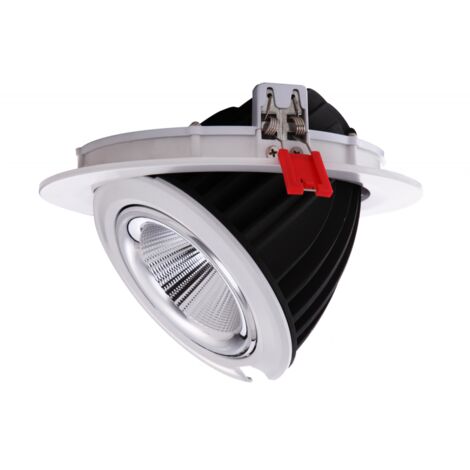 Spot LED encastrable COB CCT 42W - IRC90 - Puce Bridgelux - (1/5)