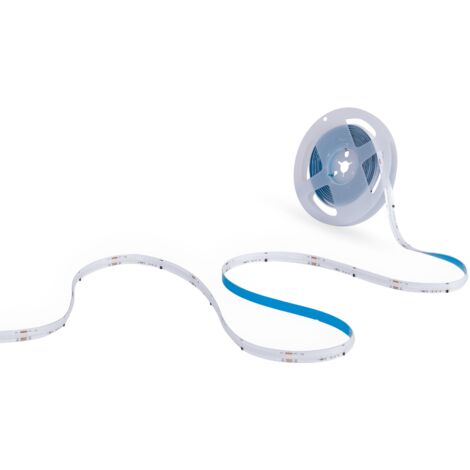 Ruban LED COB RGB intelligent IC 24V DC - 12W/m - IP20 - 630ch/m (1/5)