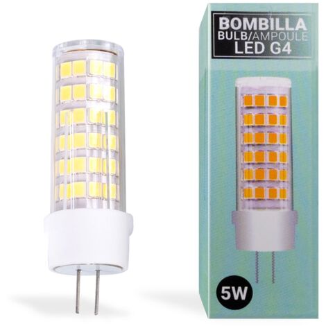 Ampoule LED G4 bi-pin 12V AC/DC - 5W - Blanc Froid (1/5)