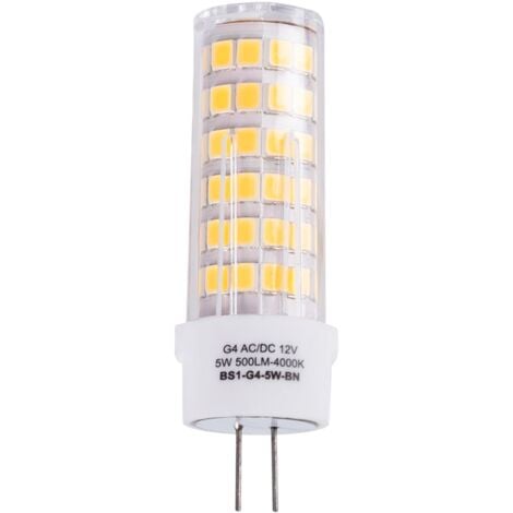 Ampoule LED G4 1.8W Bi-Pin 12V-DC/AC