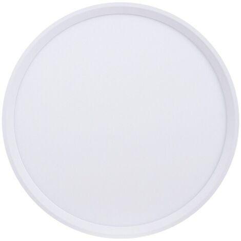 Plafonnier Led Rond Cct W Ip Blanc