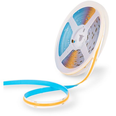Ruban LED COB 24V DC - 12W/m - Couleurs - 8mm - IP20 - Rouleau (1/5)