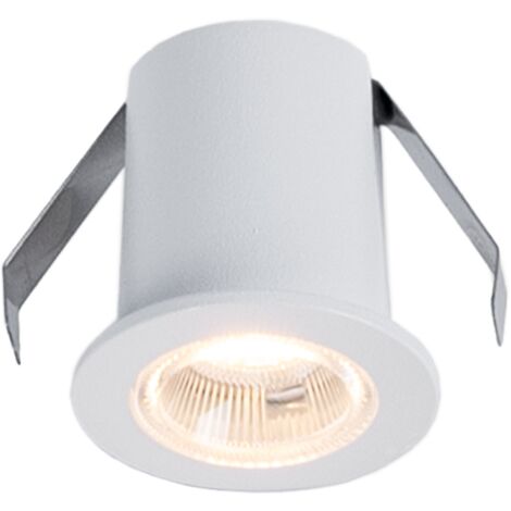 Spot LED encastrable rond 2W - Puce Osram - UGR18 - Coupe Ø 25mm (1/5)