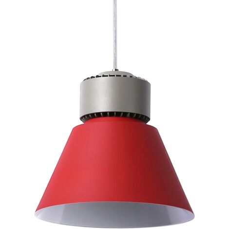 Suspension LED 36W spéciale or et vin - Driver KeGu - Rouge