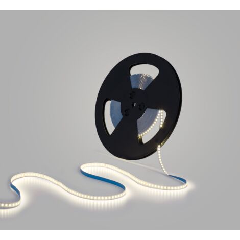 Ruban LED 48V DC - Monochrome - 12W/m - 10mm - IP20 - 20 mètres - Blanc Neutre (1/5)