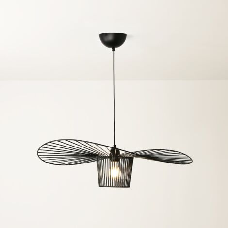 Barcelona Led – Lampe suspendue Pamela 70cm – Câble réglable jusqu'à 1m – Douille E27 – Design contemporain pour salons et bureaux