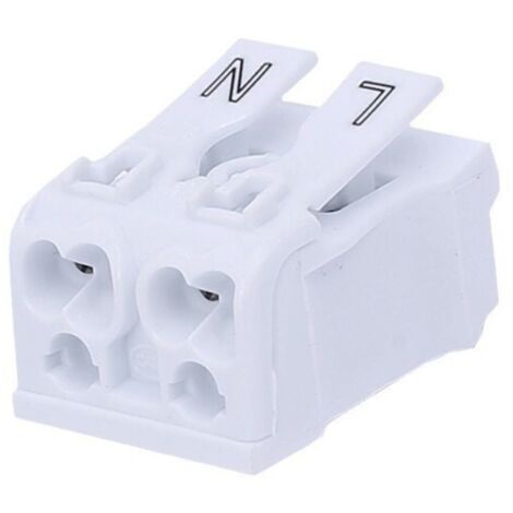 Connecteur rapide 2 pôles / 0,5 - 2,5 mm (1/4)