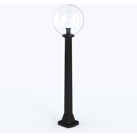 Bornes d'extérieur FUMAGALLI "GIAFFA G250" - CCT - E27 - 8,5W - Noir (1/5)