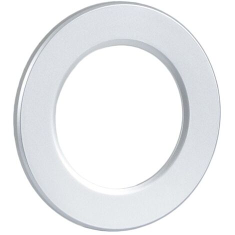 Barcelona Led – Collerette de finition pour spot encastrable BD25-5W-TRIAC – Argent – Installation simple – Polycarbonate haute qualité – Design moderne