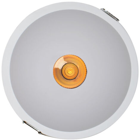 Spot LED encastrable 11W "KOPPA" - Optique 15º - Coupe Ø 100mm - - Blanc