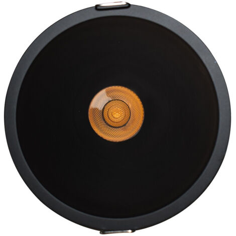 Spot LED encastrable 11W "KOPPA" - Optique 15º - Coupe Ø 100mm - - Noir