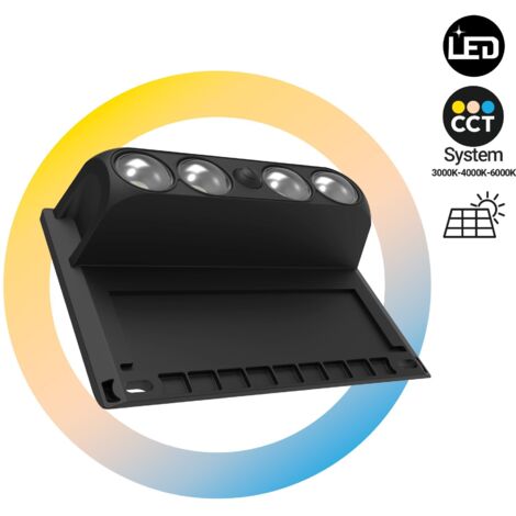 Lampe solaire LED d'extérieur - CCT - 4 LED - 120lm