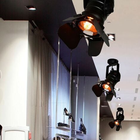Projecteur pour Plafond ou Mur Cinema Stage 1XE27 • IluminaShop France