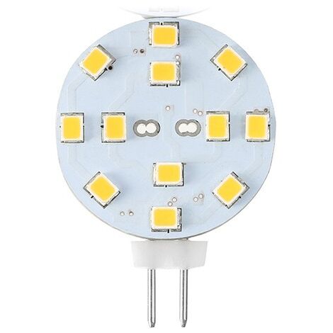 Ampoule LED G4 Bi-Pin 2,3W plate