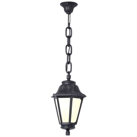 Lanterne en suspension "Sichem/Anna" - Noir