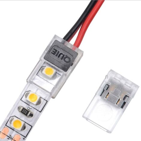 Connecteur Mini pour Ruban LED IP20 10mm 2Pin et Câble