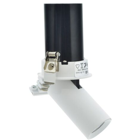 Adjustable recessed LED spotlight - 7W - Cree Chip - 24° - Blanc