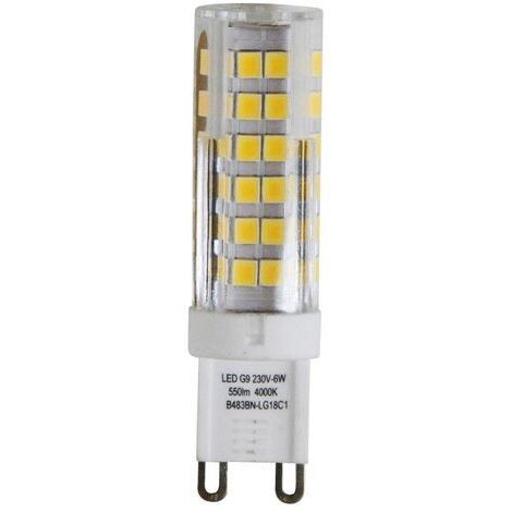 Ampoule LED G9 6W - 220-240V AC - Blanc Froid