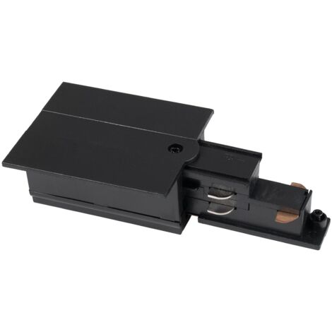 Conector alimentador para carril trifásico empotrable - - Noir