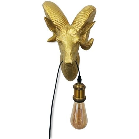 Lampe murale "Capris" Golden Muflon E27