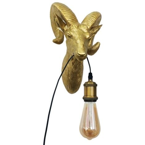 Lampe murale "Capris" Golden Muflon E27