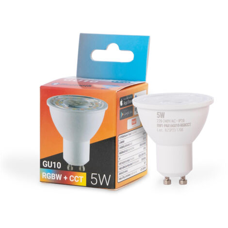Philips Smart LED Tunable White and Color spot dimmable - GU10 5W 400lm  2200K-6500K + RGB