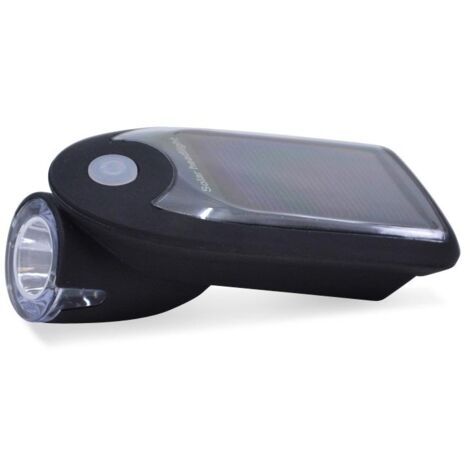 Lampe LED solaire pour bicyclette IP64 6500K 240lm (1/5)