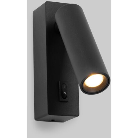 Barcelona Led – Applique murale LED 2W – Lumière blanche chaude 3000K – 130 lumens – Angle d'ouverture 60° – IP20 pour intérieur