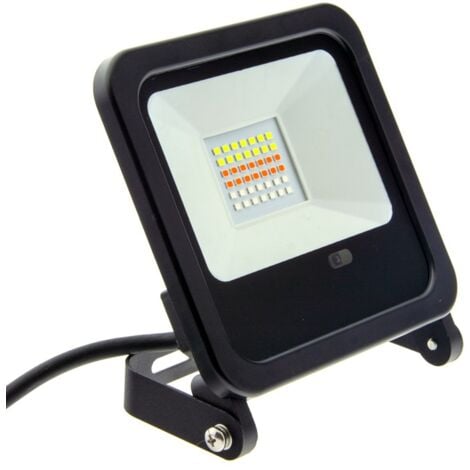 Projecteur LED RGBW avec télécommande - IP65 - 120º- 50W
