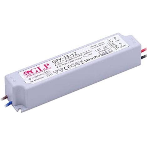 Barcelona Led – Transformateur étanche 12V 3A 36W – Alimentation LED pour éclairage intérieur – Protection contre court-circuit et surtension