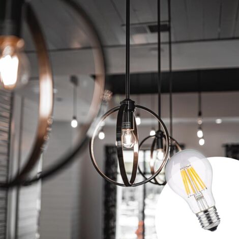 Ampoule LED E27 8W A60 Filament Clear - Blanc Neutre