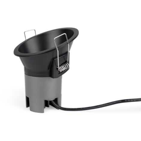 Spot LED 6W 24º "Koppa" incliné - Noir