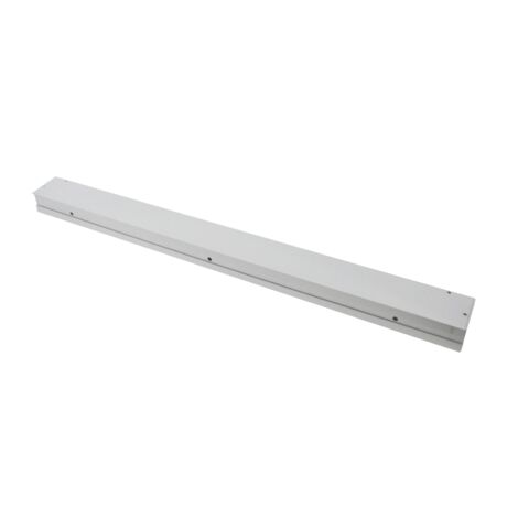 Barcelona Led – Kit de surface pour panneau LED slim 1200x600mm – Aluminium laqué blanc – Installation murale ou plafond – Câblage dissimulé