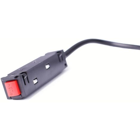 Connecteur d'angle pour rail magnétique 20mm - Noir